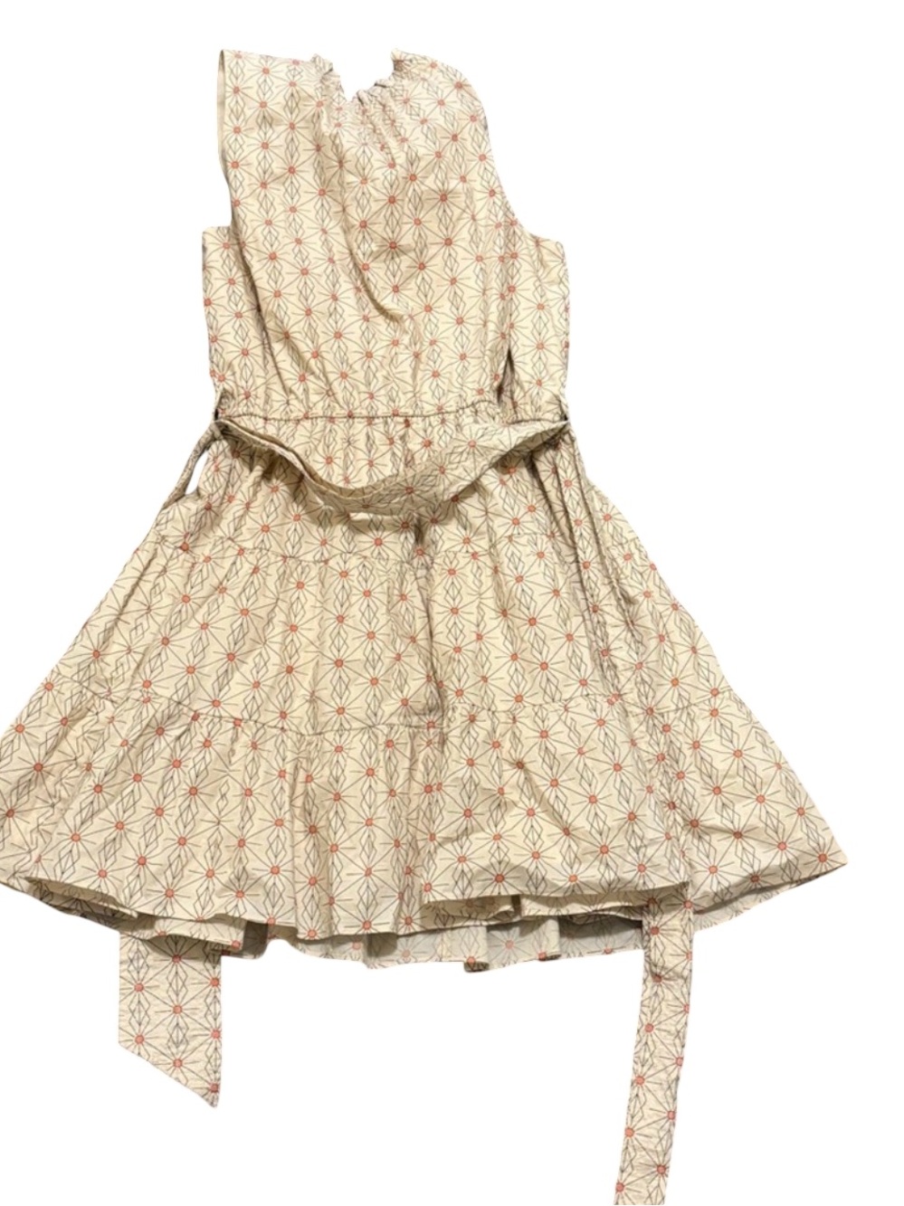 Anna Cate Floral Tie Waist Dress - Picture 5 of 5